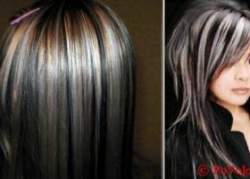Tips memilih teknik dan tone highlight pada rambut gelap dengan uban. Apakah highlight dengan uban terlihat cantik?